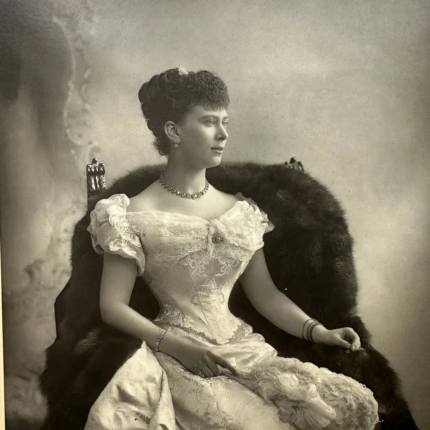 Black & White Portraits, Princess Victoria, Duke of York - The Blind Mole