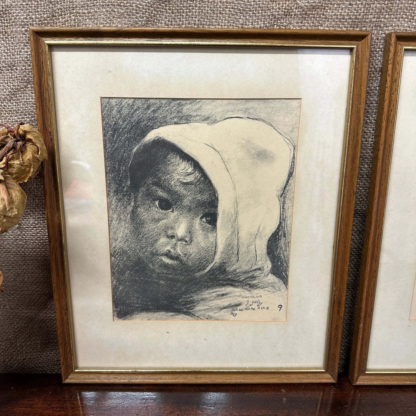 Graphite Art Prints Gabriel Gely Inuit Portraits The Blind Mole