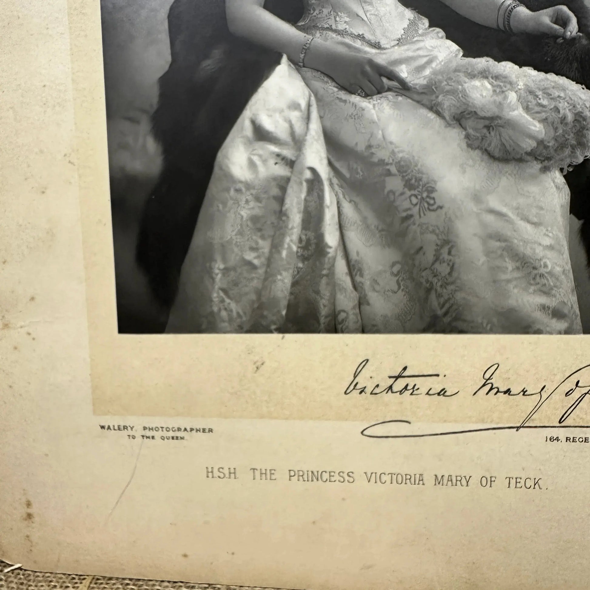 Black & White Portraits, Princess Victoria, Duke of York - The Blind Mole
