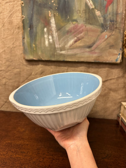 White Easimix Mixing Bowl - Gripstand TG Green