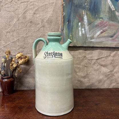 Large Stoneware Bottle Flagon Stergene The Blind Mole
