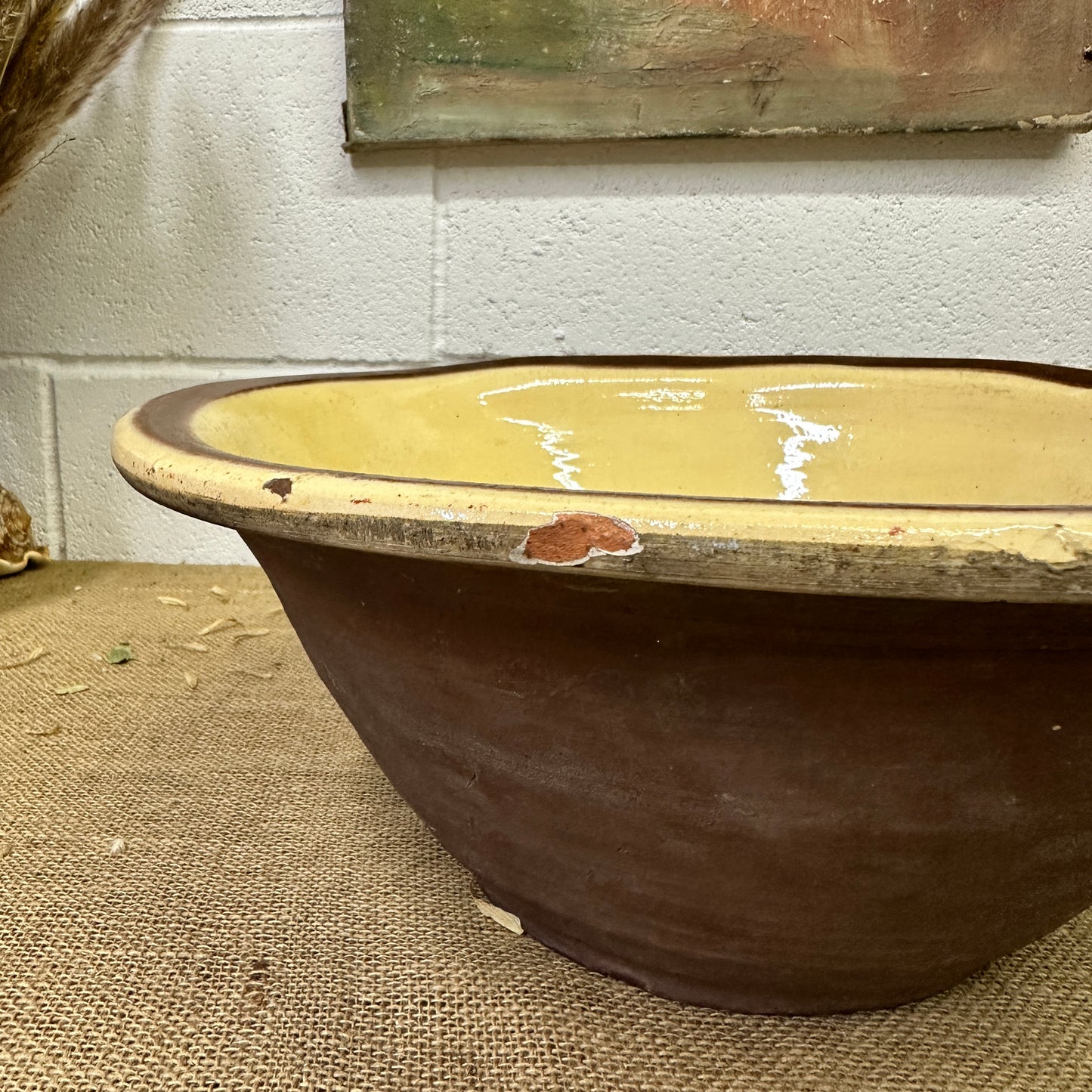 Antique Glazed Diary Confit Bowl Large - The Blind Mole