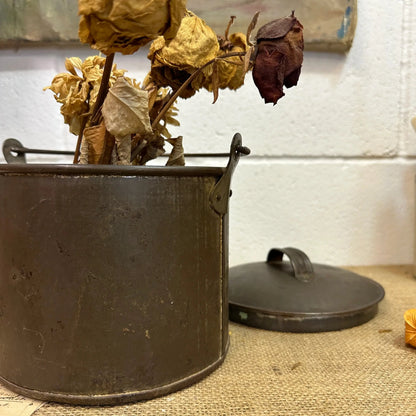 Antique Billy Can Berry Bucket - The Blind Mole