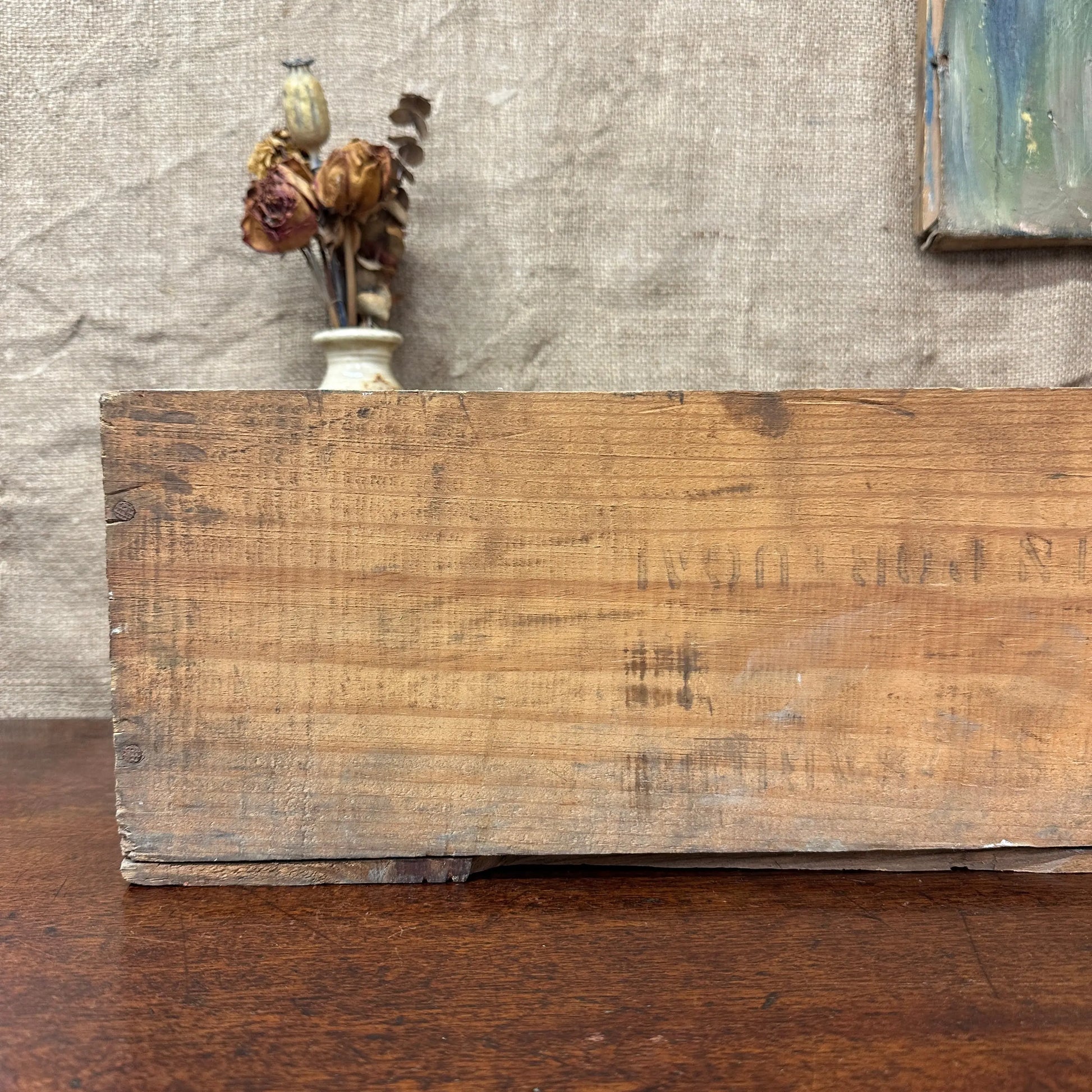 Wooden Crate The Blind Mole