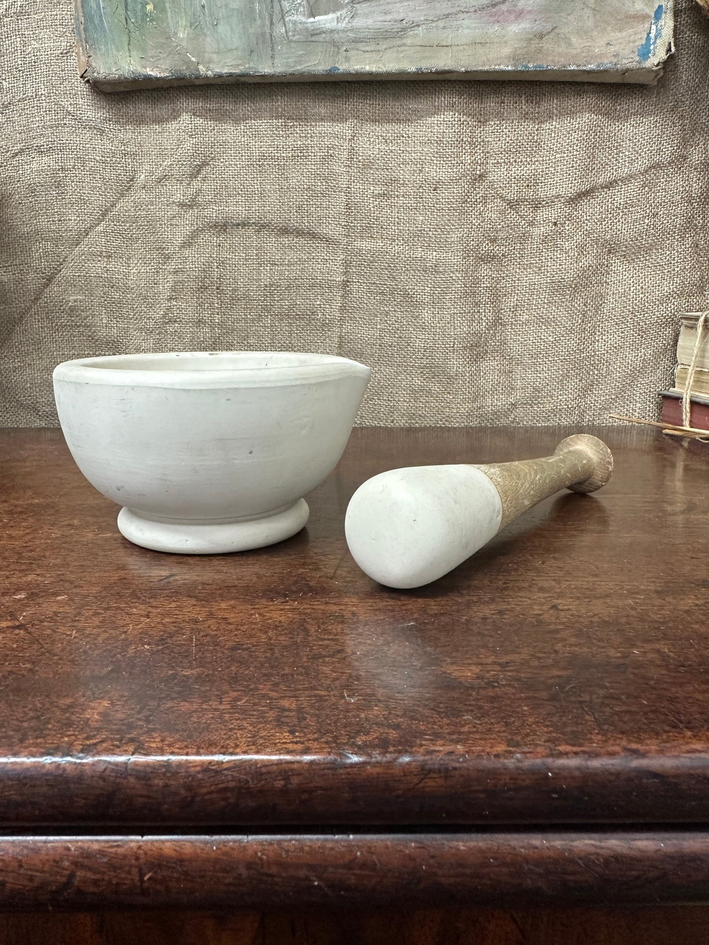 Antique Mortar Pestle Set The Blind Mole