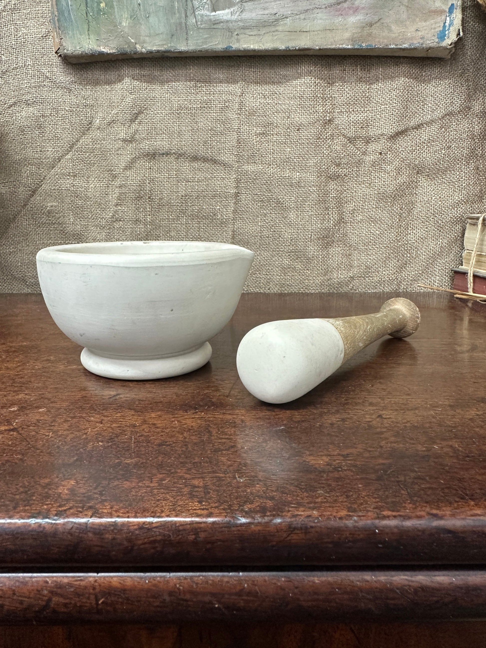Antique Mortar Pestle Set The Blind Mole