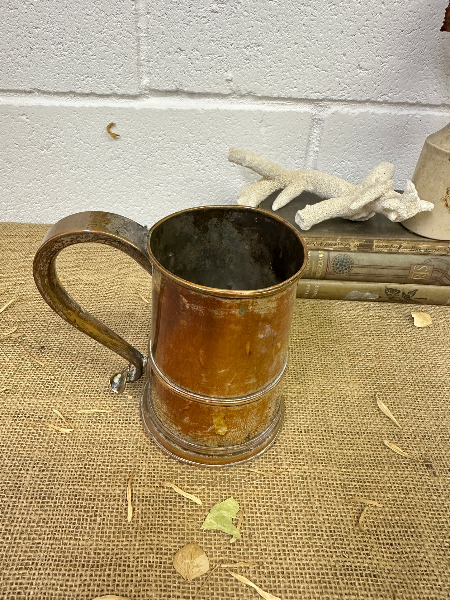 Georgian Tankard Silver Plated