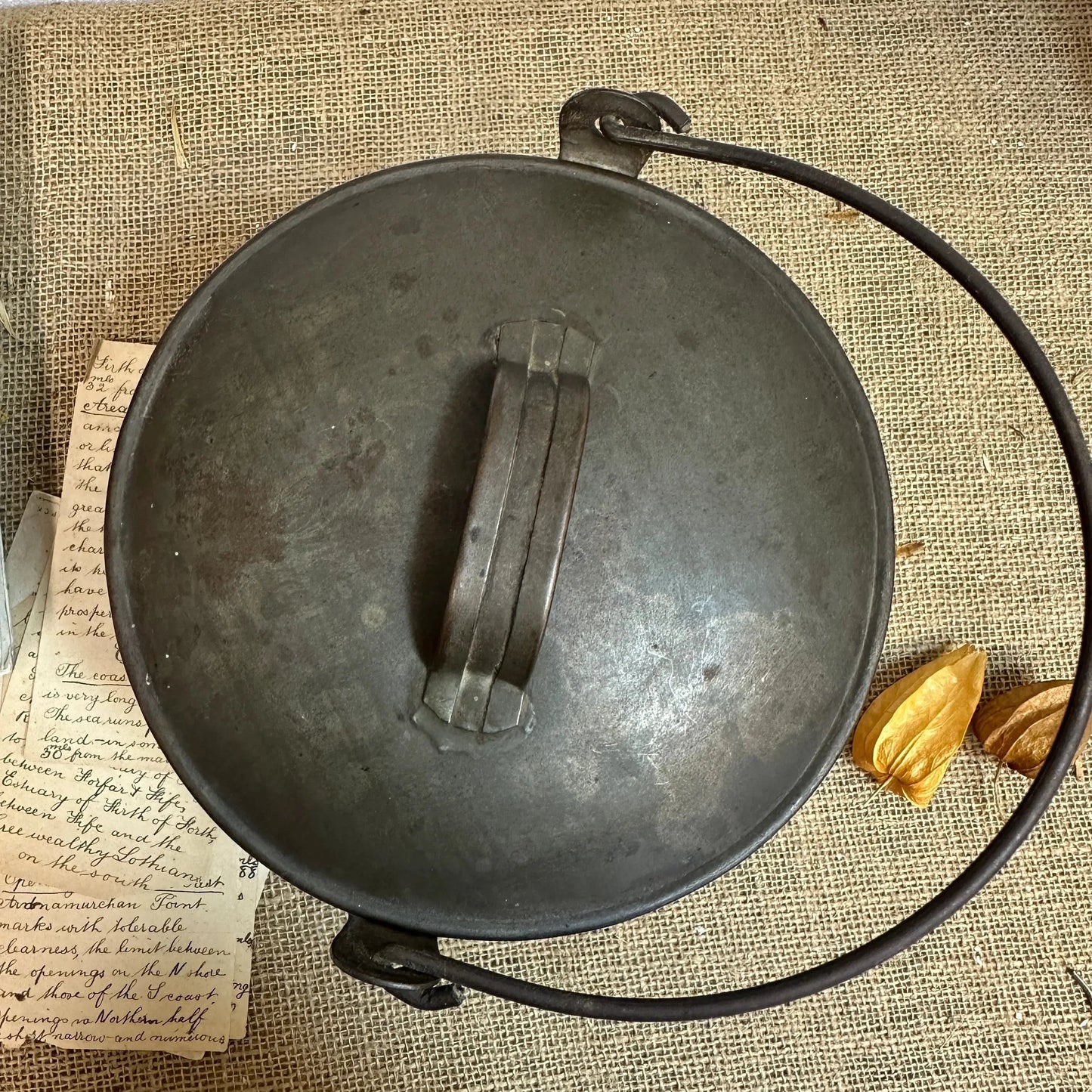 Antique Billy Can Berry Bucket - The Blind Mole