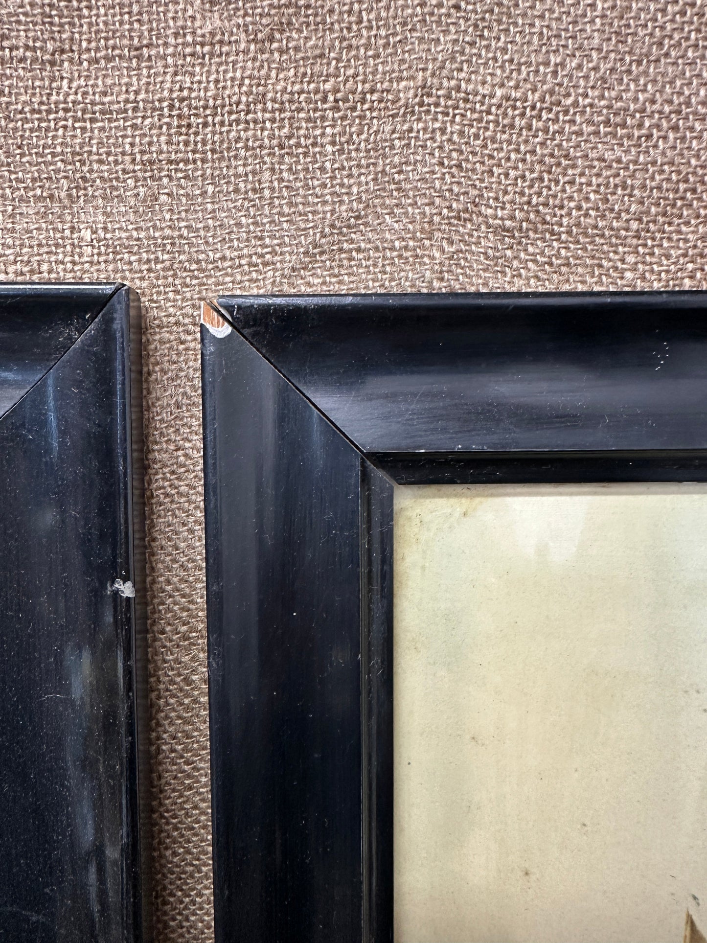 Pair Watercolour Prints Garman Morris Moonrise Sunset The Blind Mole