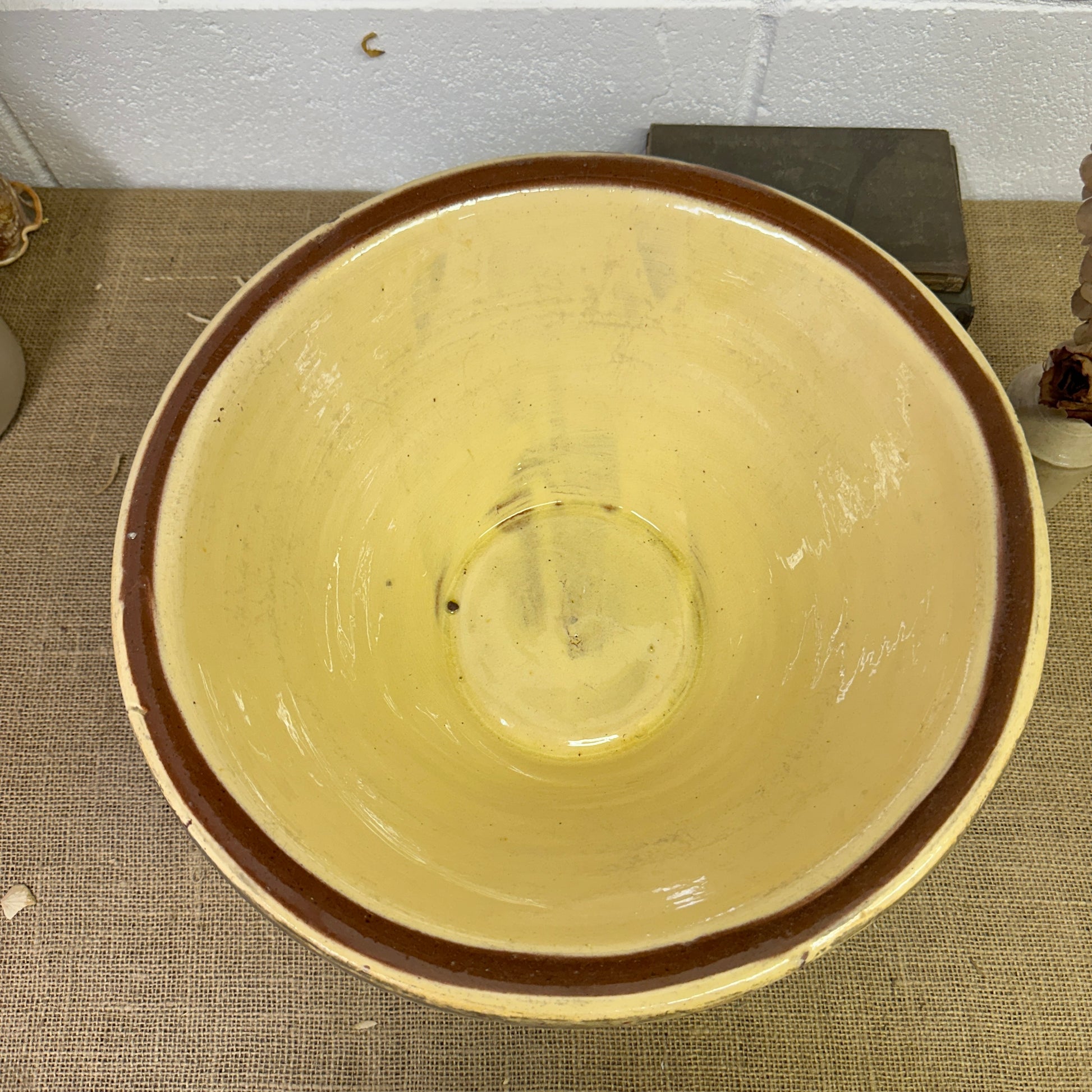 Antique Glazed Diary Confit Bowl Large - The Blind Mole