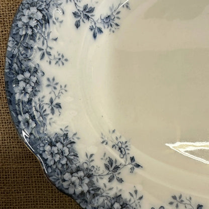Victorian Booths Transferrer-ware Floral Serving Platter - The Blind Mole