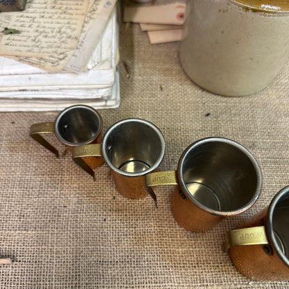 Copper Stacking Measuring Cups - The Blind Mole