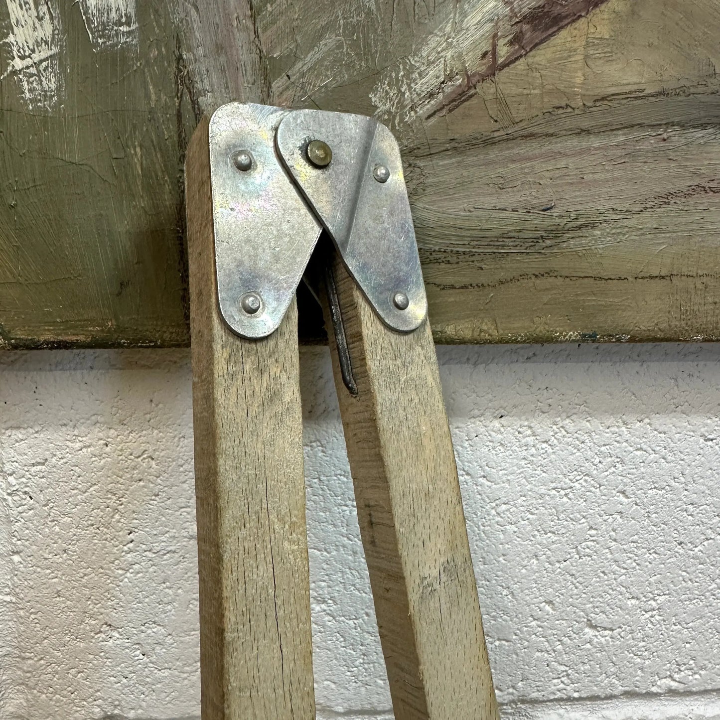 Vintage Laundry Tongs Square - The Blind Mole