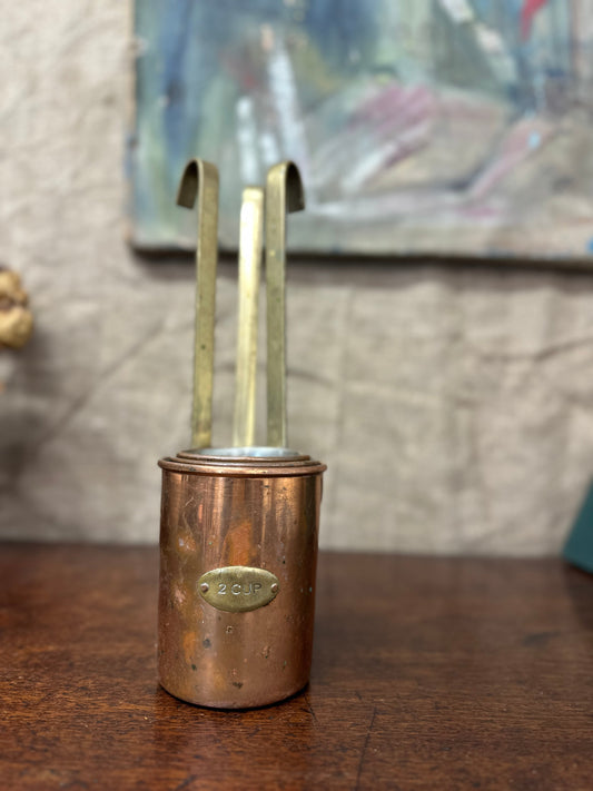 Copper Hanging Measuring Cups The Blind Mole