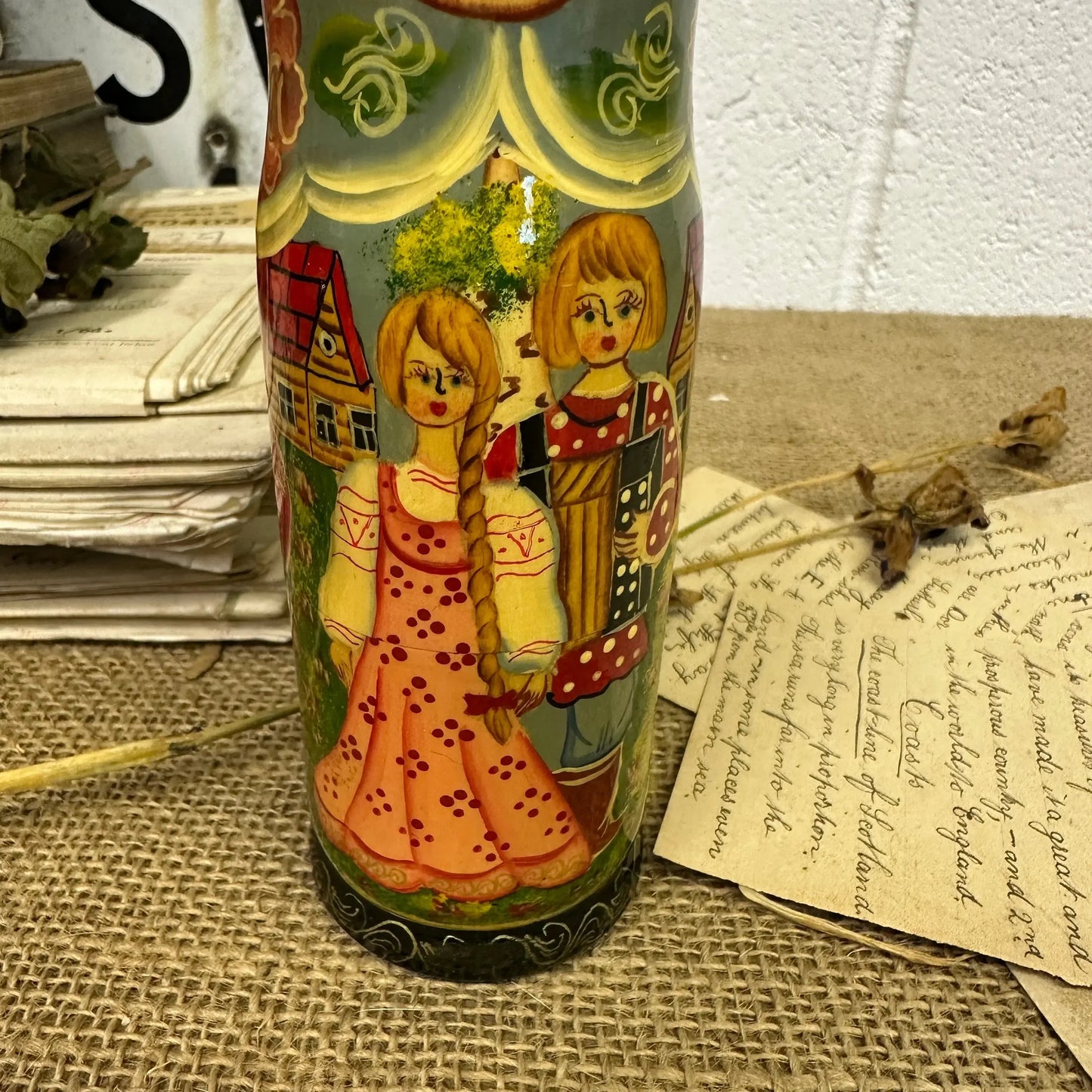 Matryoshka Russian Decanter Nesting Doll - The Blind Mole