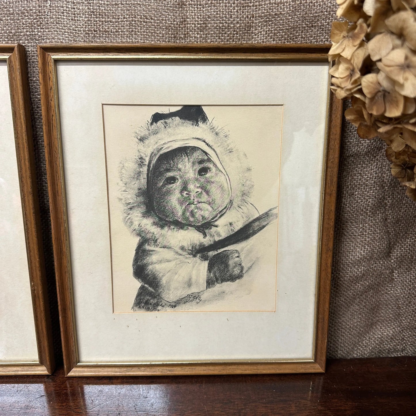 Graphite Art Prints Gabriel Gely Inuit Portraits The Blind Mole