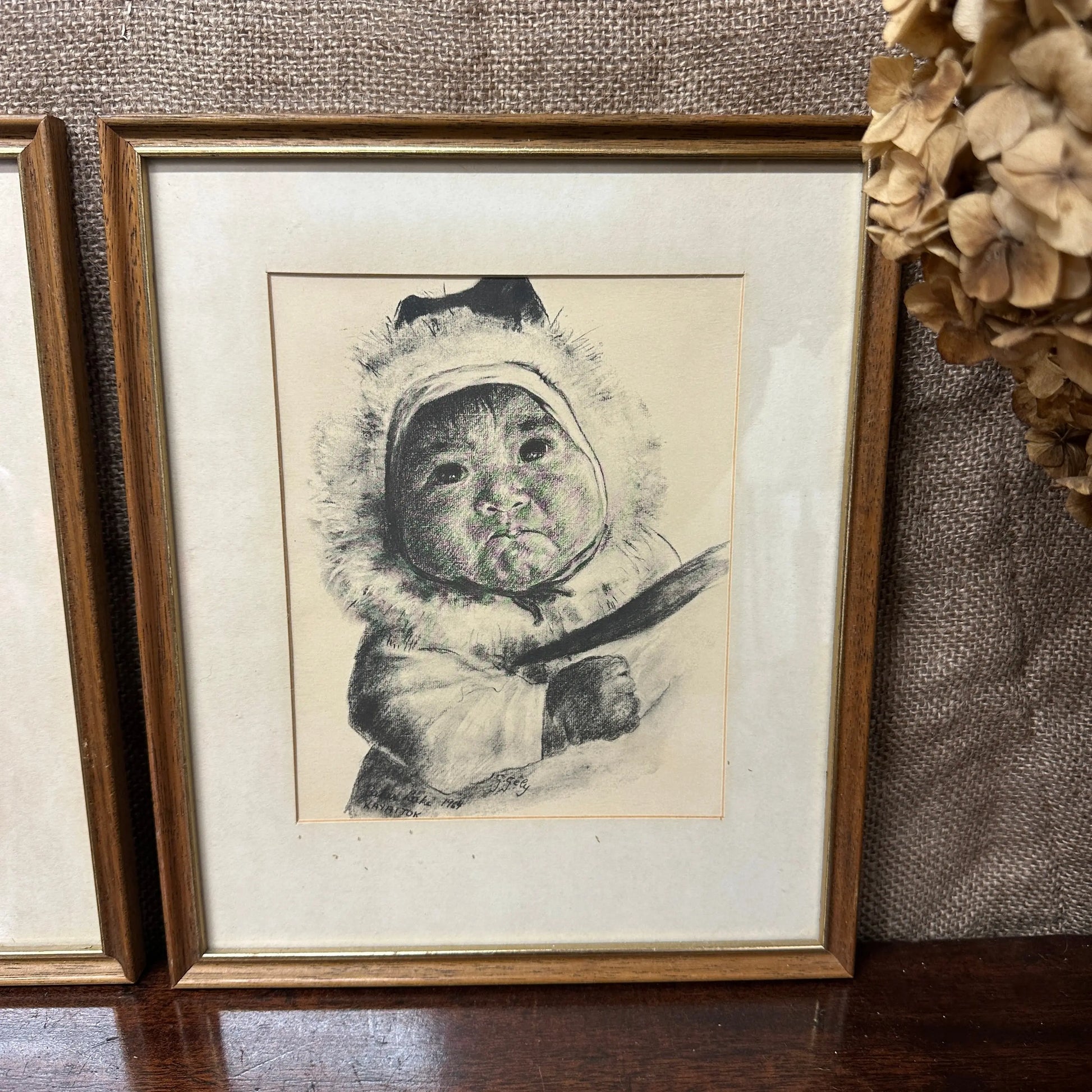 Graphite Art Prints Gabriel Gely Inuit Portraits The Blind Mole