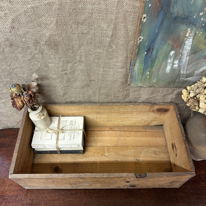 Wooden Crate The Blind Mole