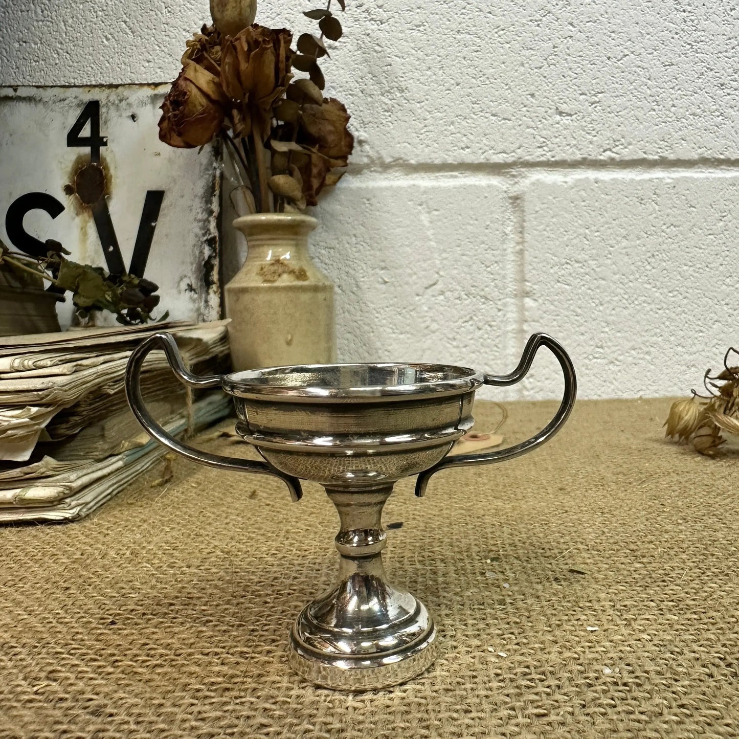 Small EPNS Decorative Trophy - The Blind Mole
