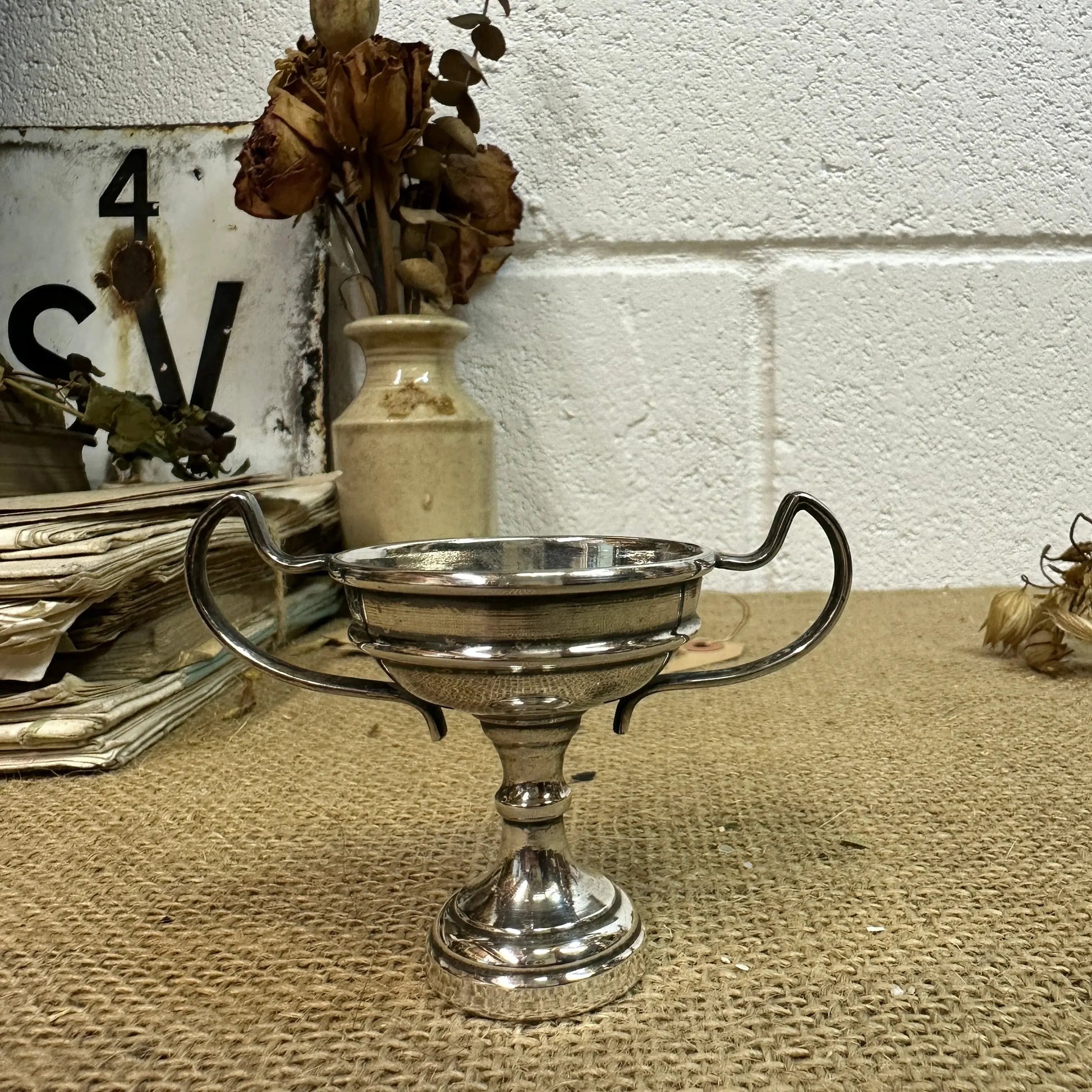 Small EPNS Decorative Trophy - The Blind Mole