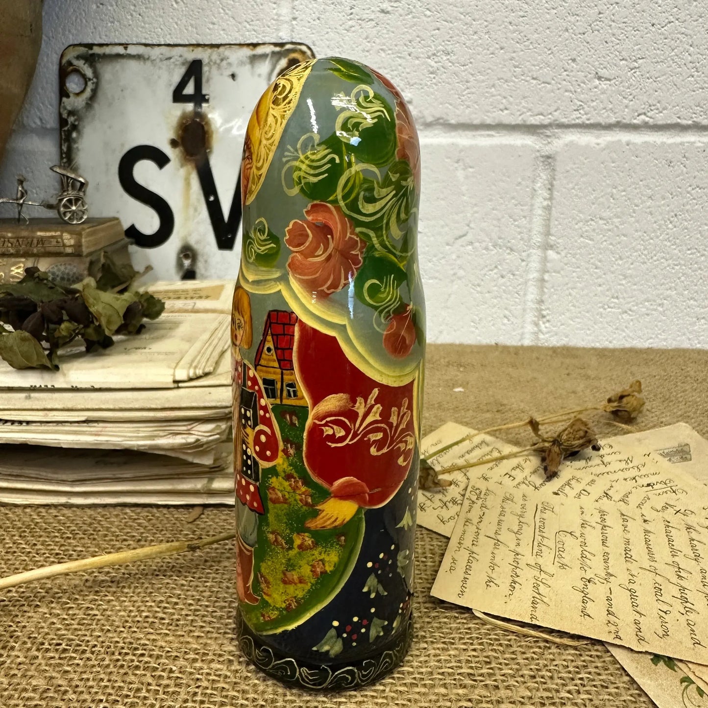 Matryoshka Russian Decanter Nesting Doll - The Blind Mole
