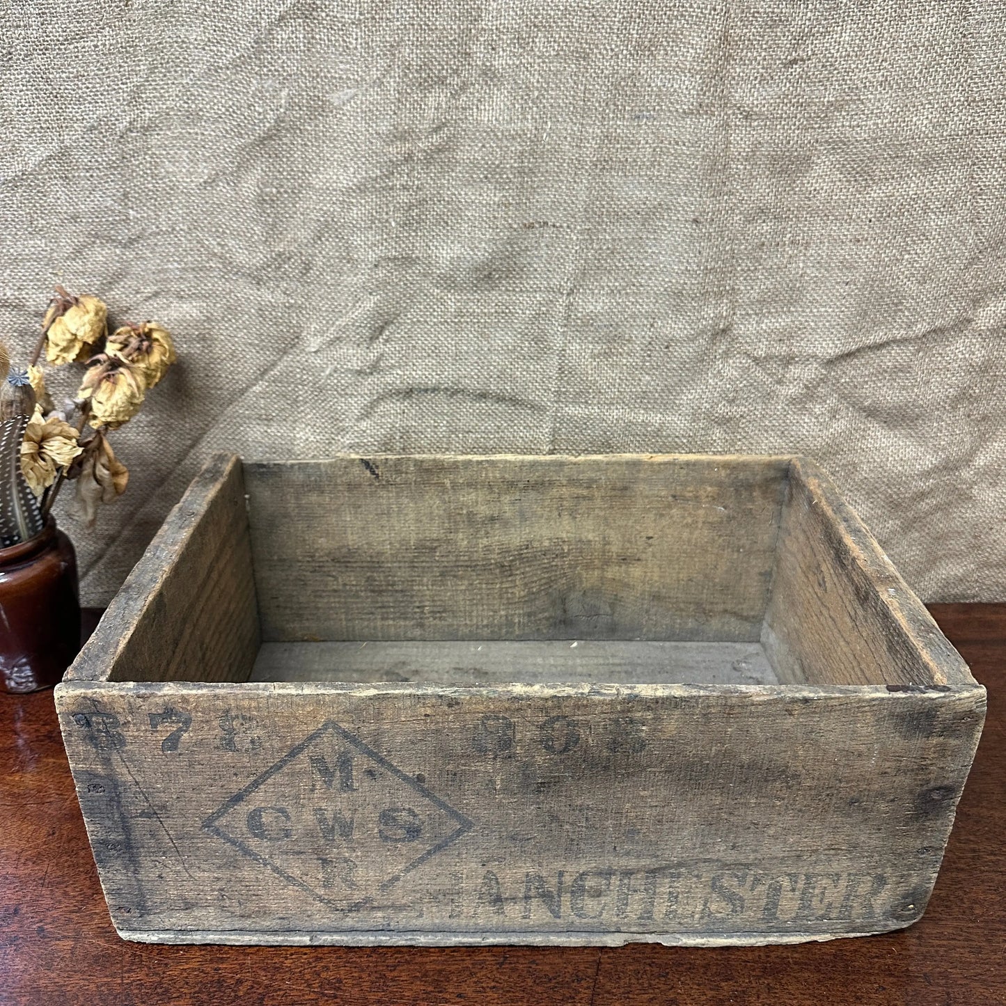 Wooden Crate, Bottle Rack Storage The Blind Mole