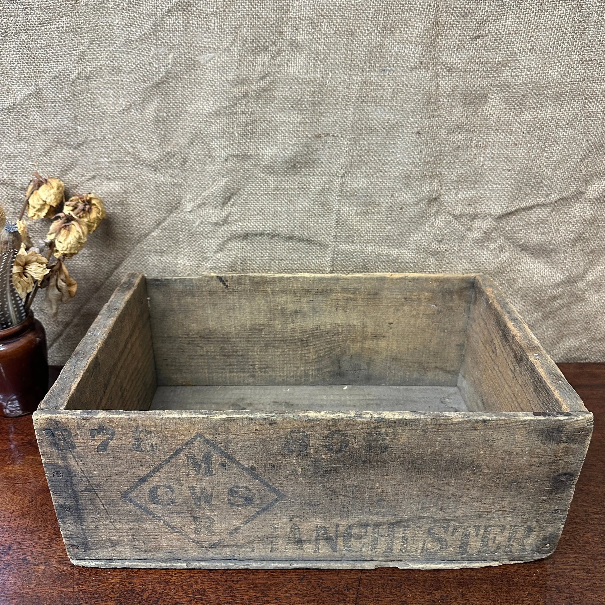 Wooden Crate, Bottle Rack Storage The Blind Mole