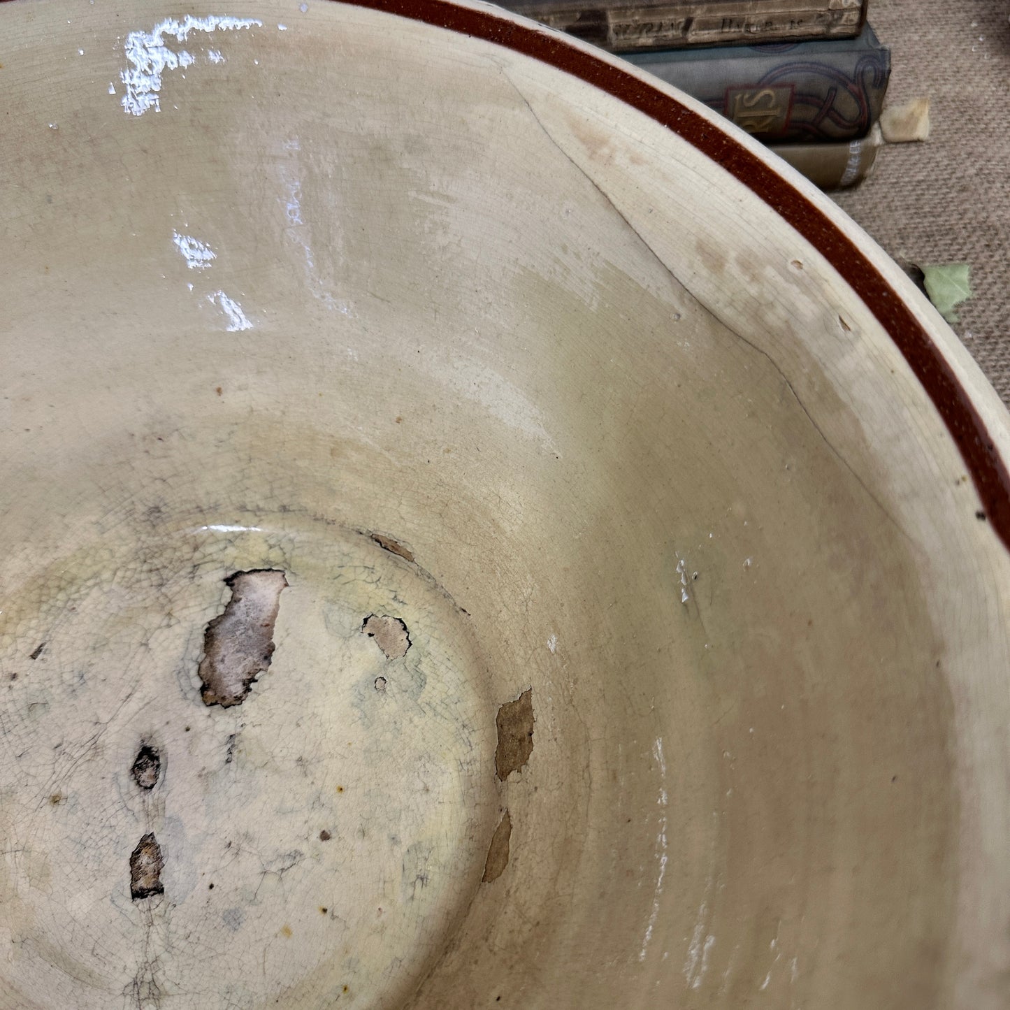 Antique Glazed Diary Confit Bowl Small - The Blind Mole