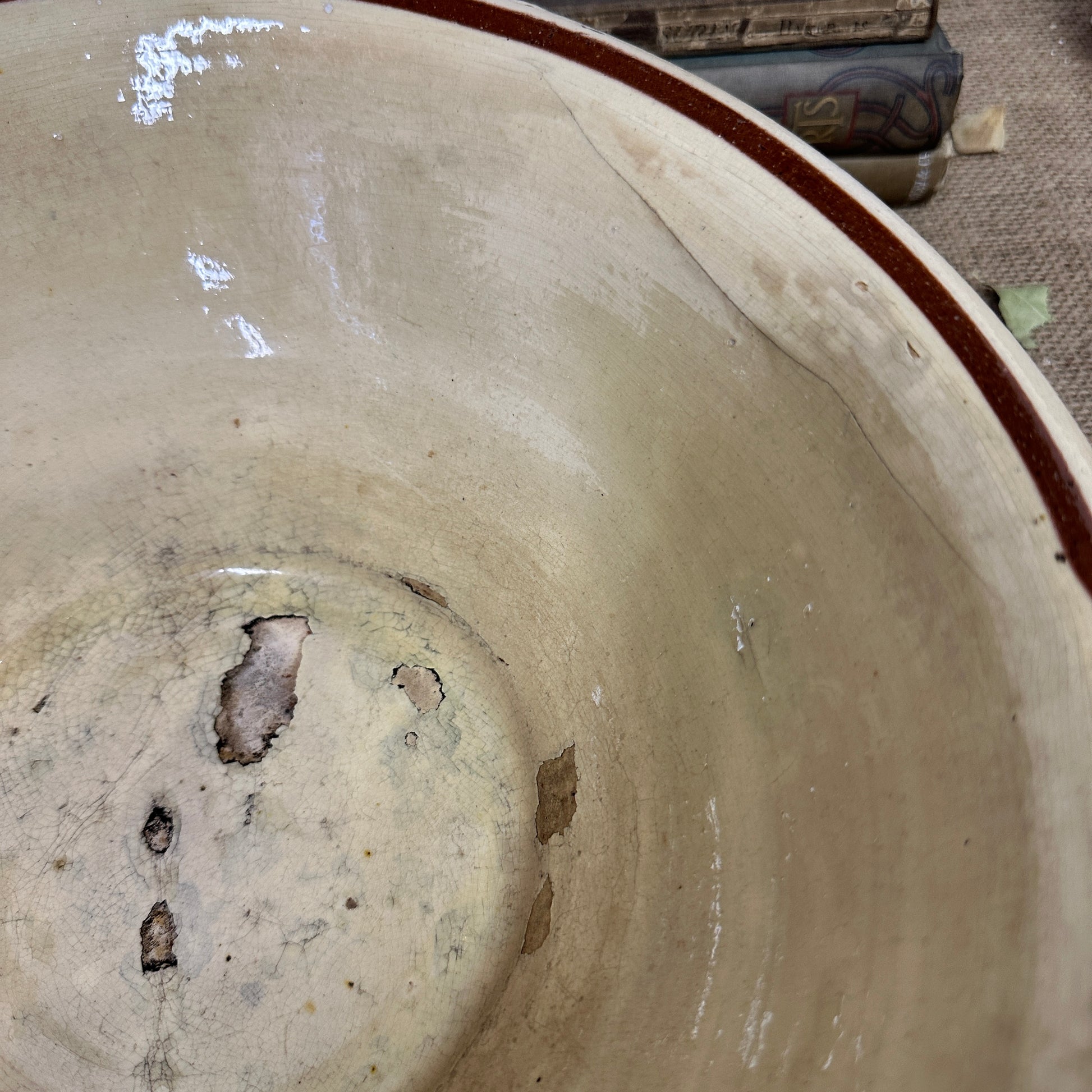 Antique Glazed Diary Confit Bowl Small - The Blind Mole