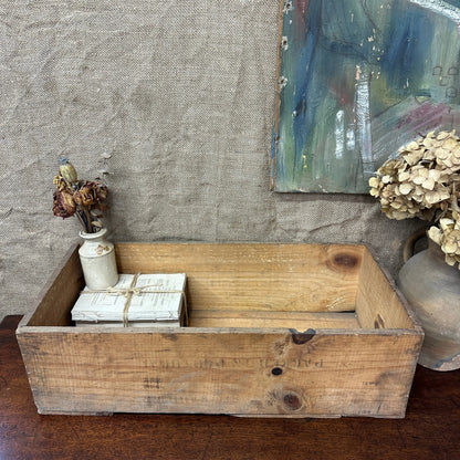 Wooden Crate The Blind Mole