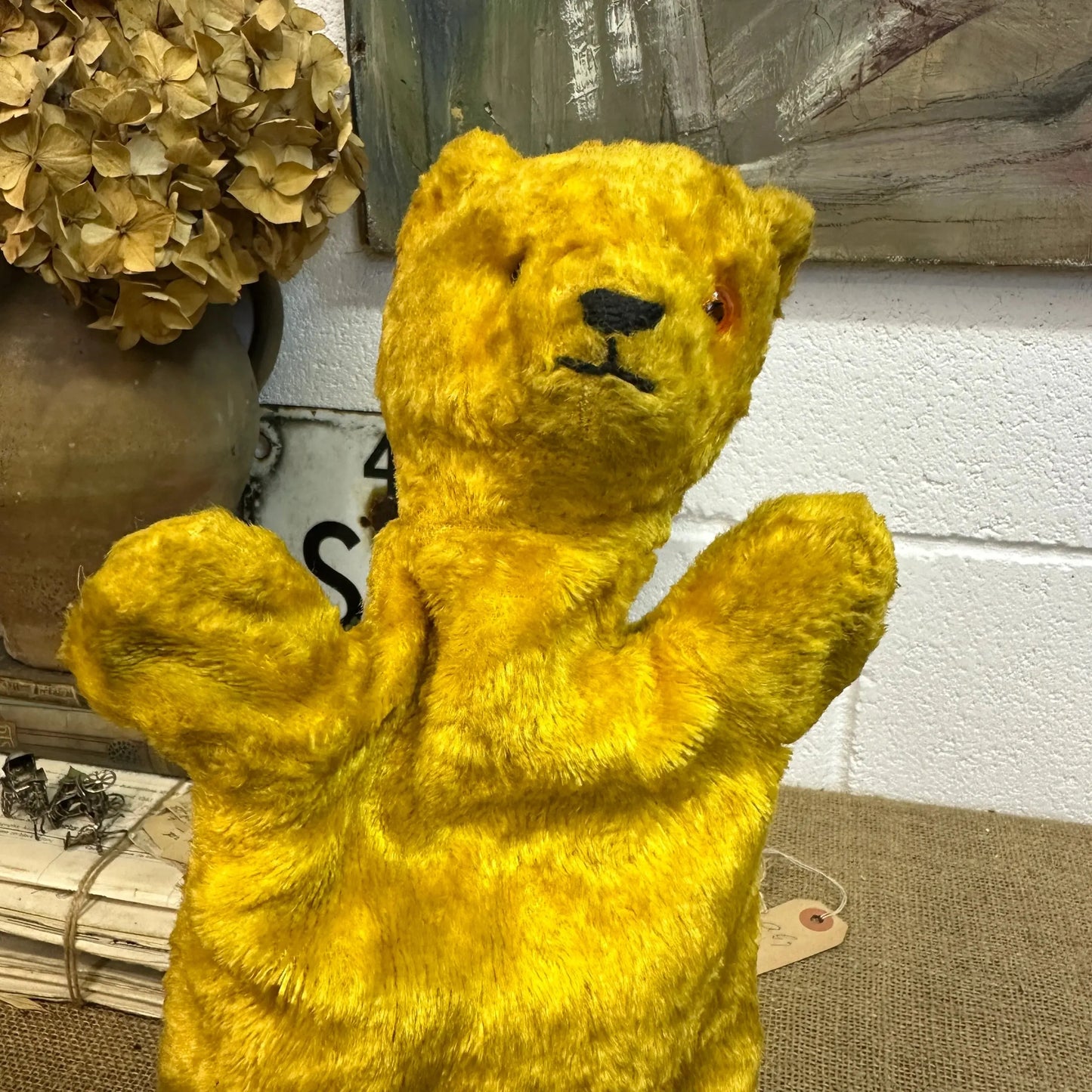 Vintage Sooty Glove Puppet - The Blind Mole
