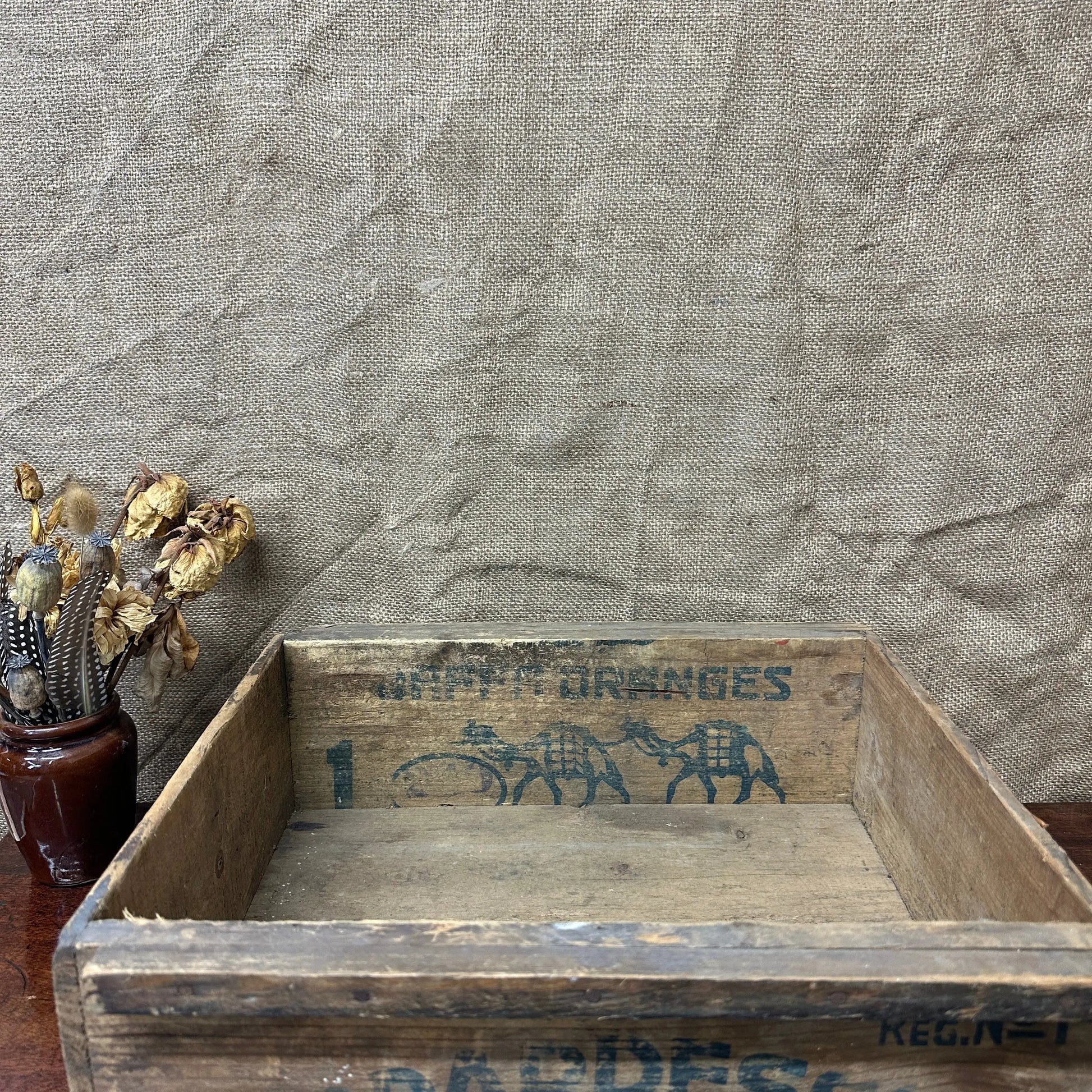 Wooden Crate Pardess Oranges The Blind Mole