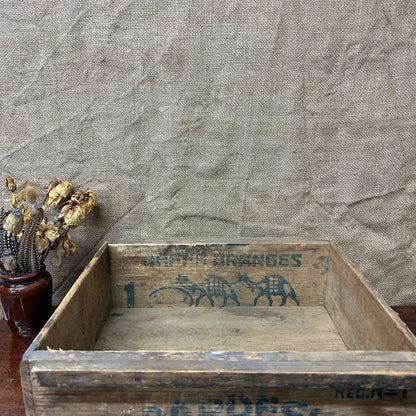 Wooden Crate Pardess Oranges The Blind Mole