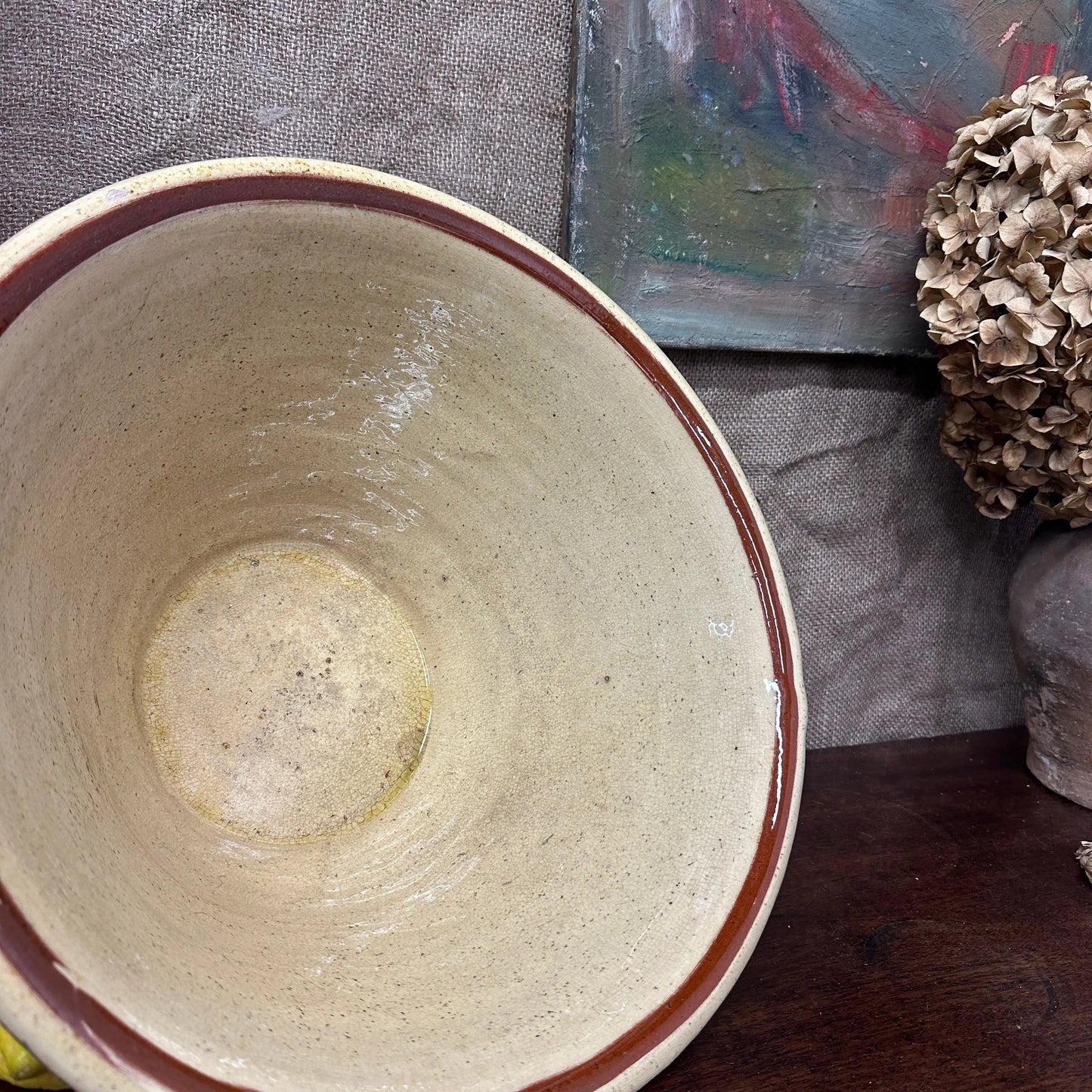 Glazed Pancheon Antique Diary Confit Bowl The Blind Mole
