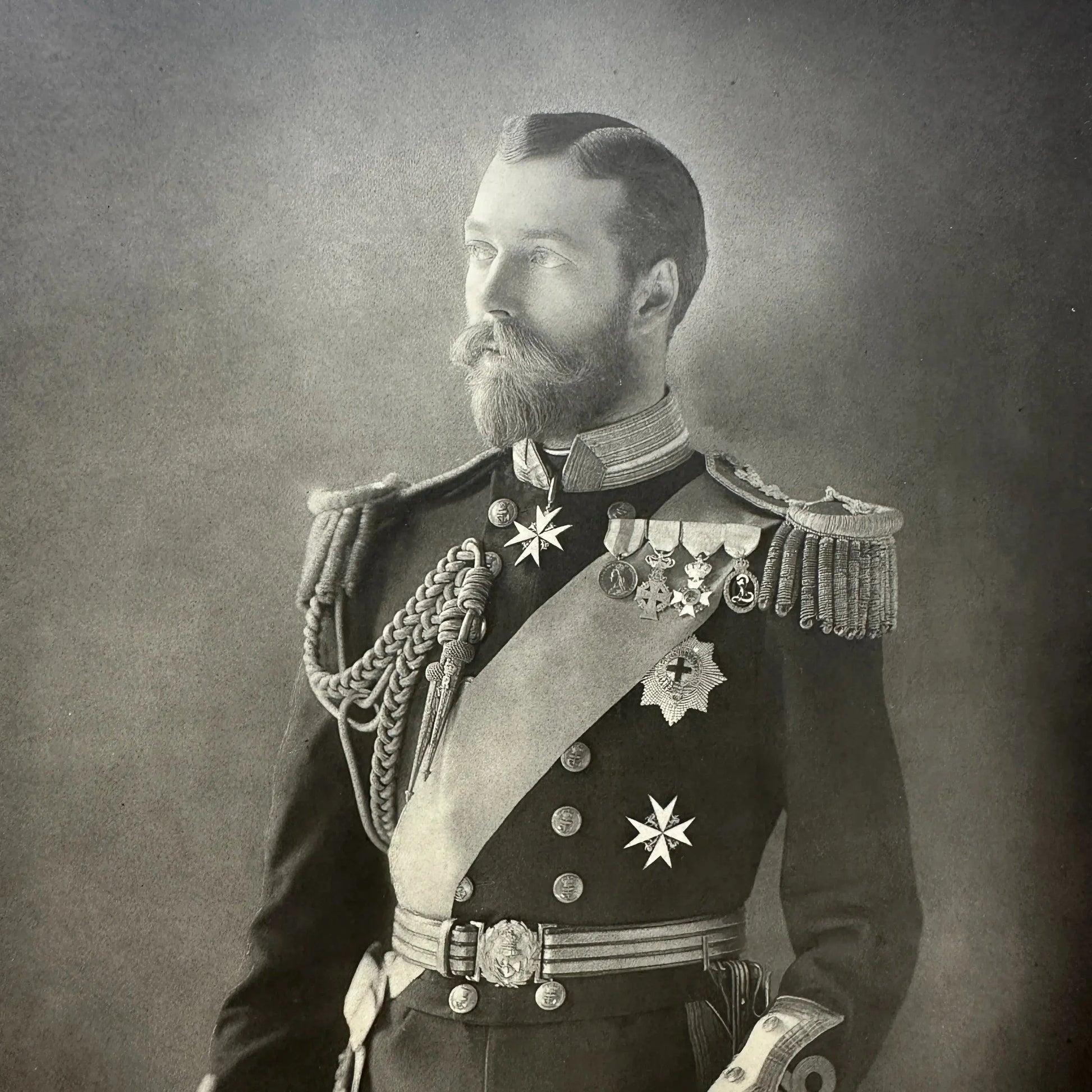 Black & White Portraits, Princess Victoria, Duke of York - The Blind Mole