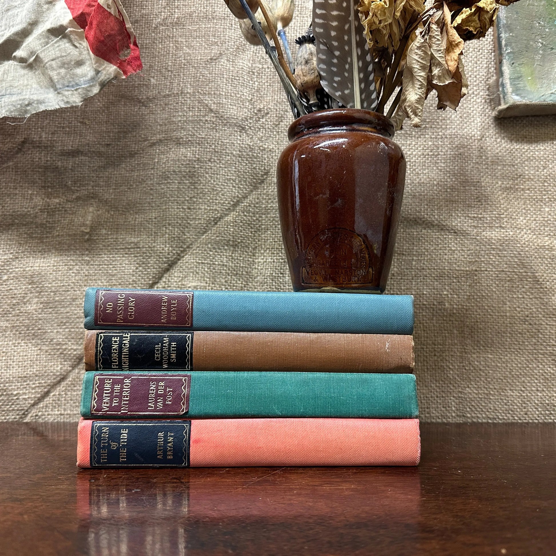 Coloured Book Stacks Multi The Blind Mole