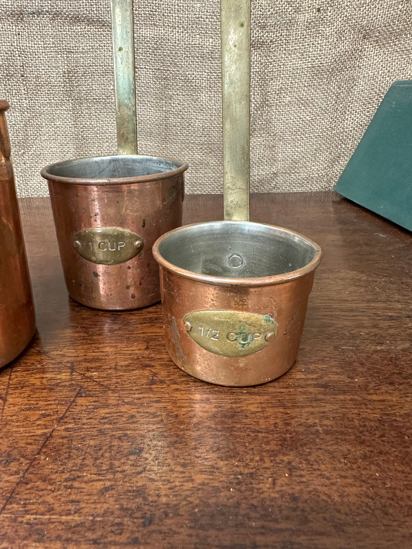 Copper Hanging Measuring Cups The Blind Mole