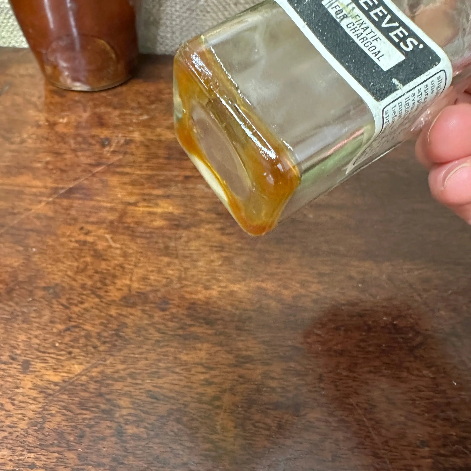 Apothecary Chemist Bottle Reeves Charcoal The Blind Mole