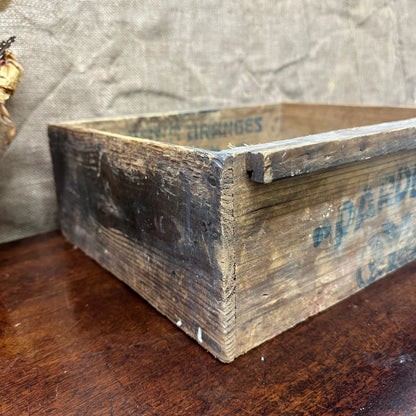 Wooden Crate Pardess Oranges The Blind Mole