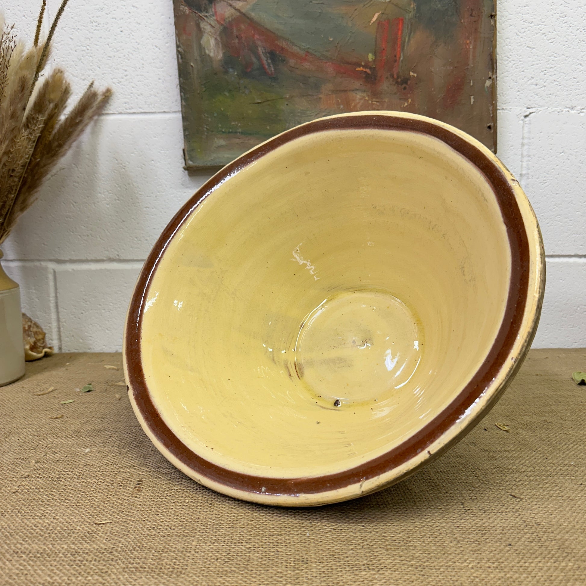 Antique Glazed Diary Confit Bowl Large - The Blind Mole