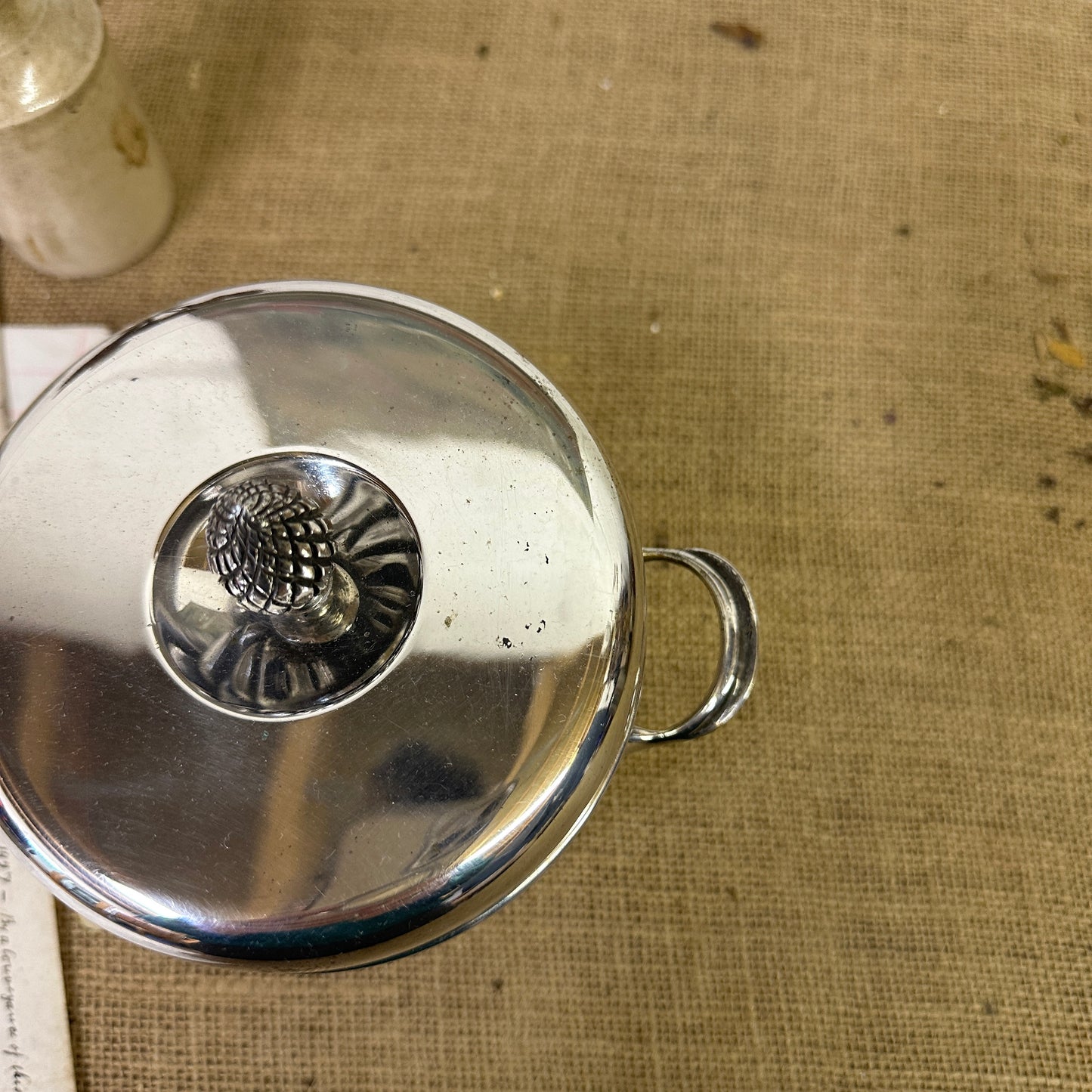 Lidded Ice Bucket Cooler EPNS - The Blind Mole