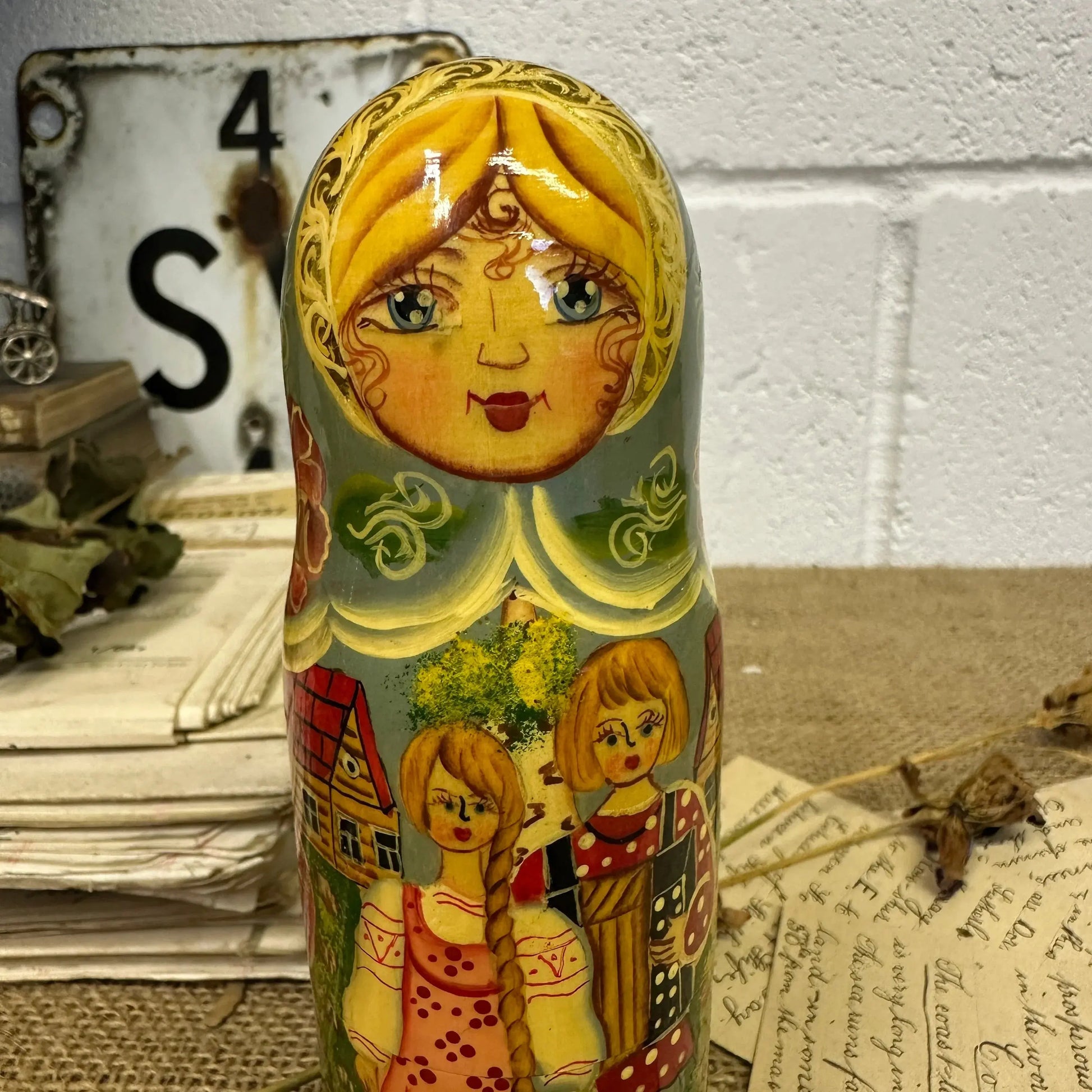 Matryoshka Russian Decanter Nesting Doll - The Blind Mole