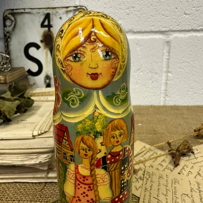 Matryoshka Russian Decanter Nesting Doll - The Blind Mole