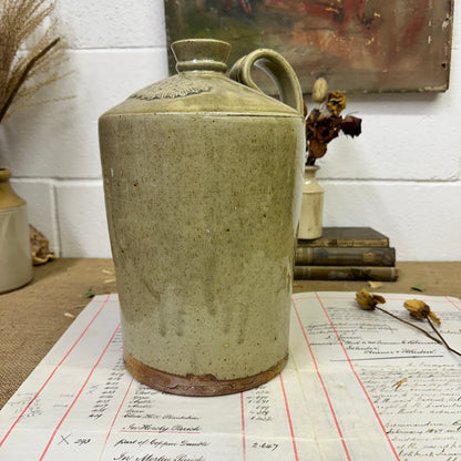 Large Stoneware Bottle Flagon Wheatley & Sons - The Blind Mole