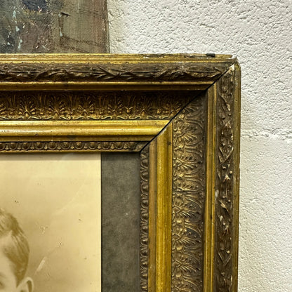 Gesso Framed Victorian Portrait - The Blind Mole