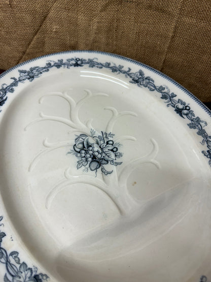 Giant Victorian William Brownfield Serving Serving Platter Roasting Plate