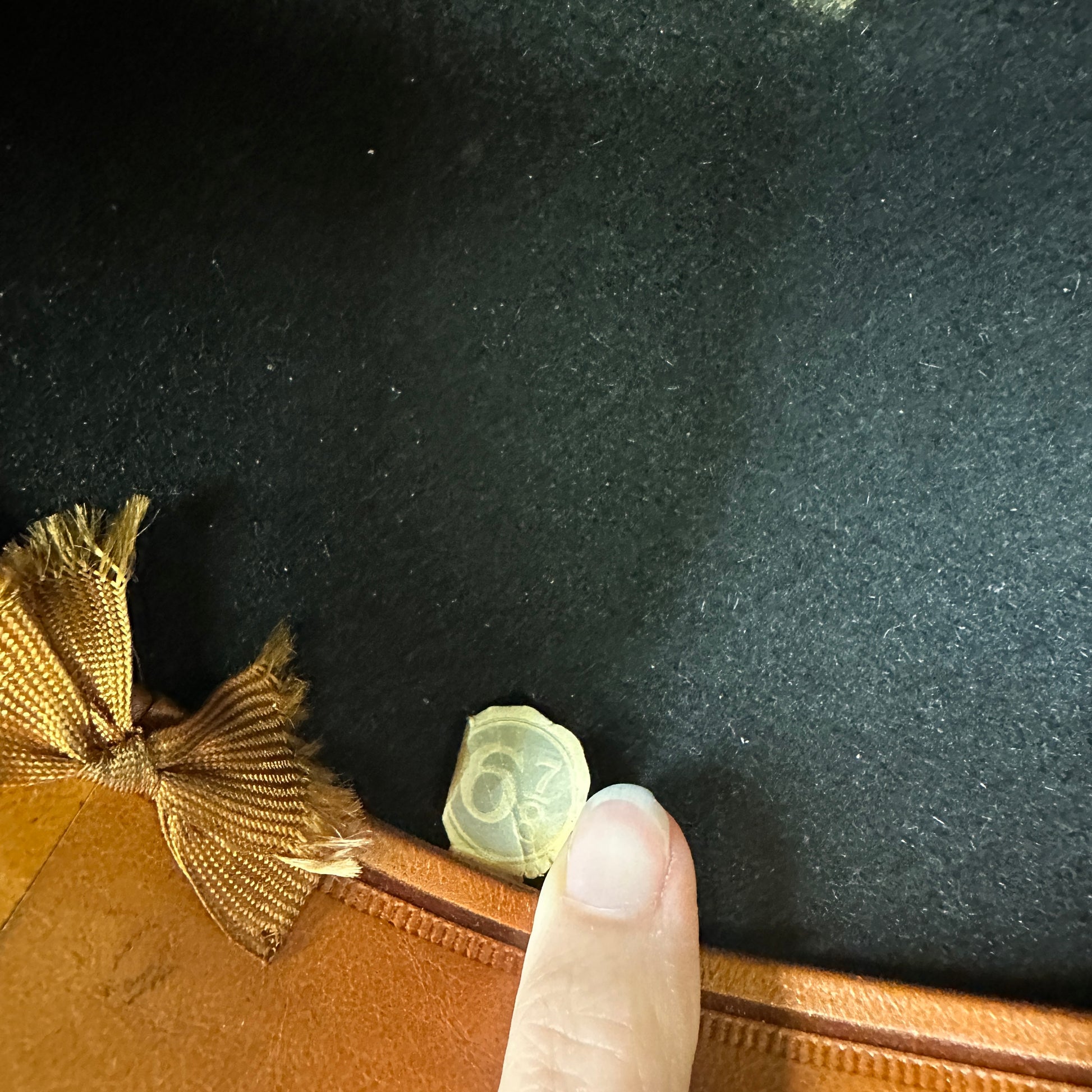 Antique Black Bowler Hat Battersby Co - The Blind Mole