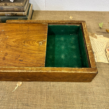 Lidded Wooden Storage Box