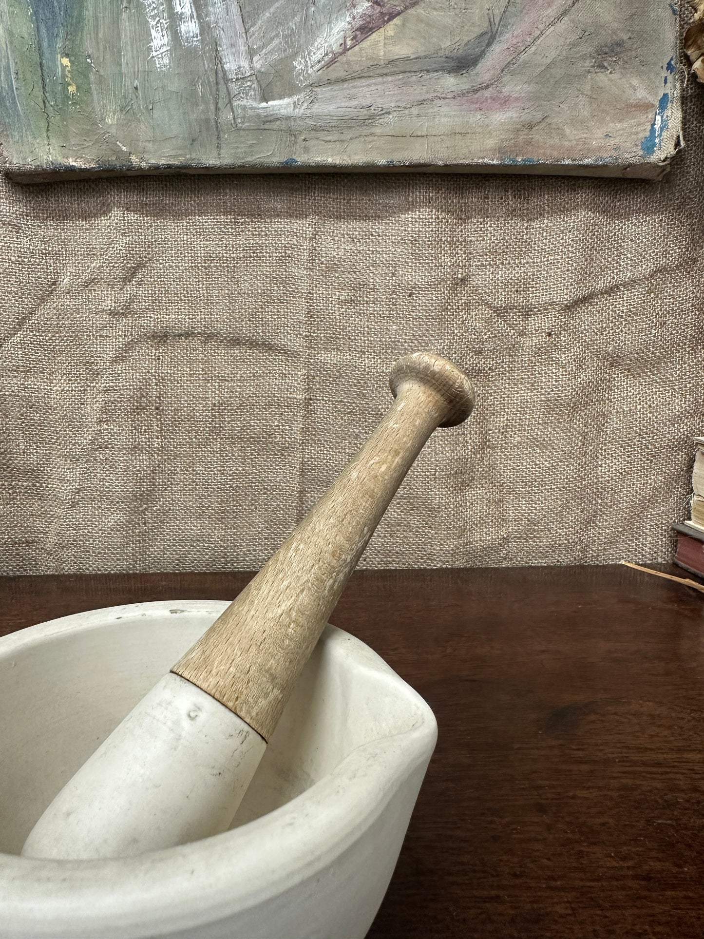 Antique Mortar Pestle Set The Blind Mole