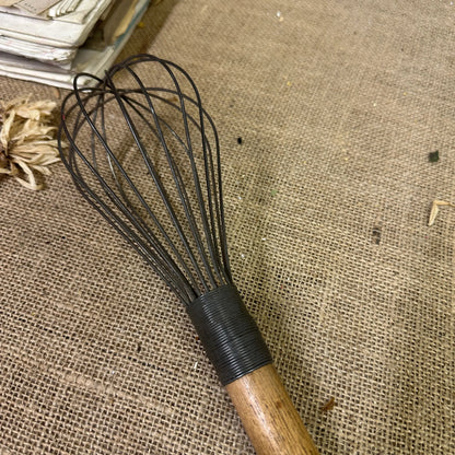 Large Antique French Balloon Whisk - The Blind Mole